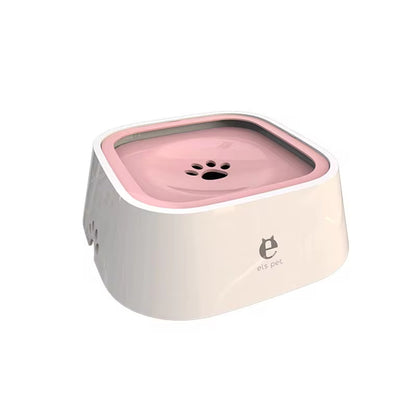 Anti-Spill Floating Pet Water Bowl – Non-Wetting, No-Mess Drinking Solution for Dogs & Cats