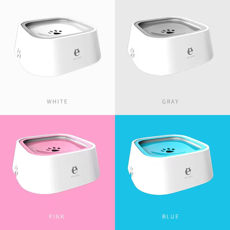 Anti-Spill Floating Pet Water Bowl – Non-Wetting, No-Mess Drinking Solution for Dogs & Cats