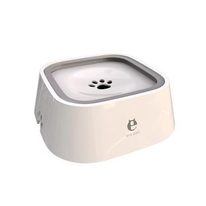 Anti-Spill Floating Pet Water Bowl – Non-Wetting, No-Mess Drinking Solution for Dogs & Cats
